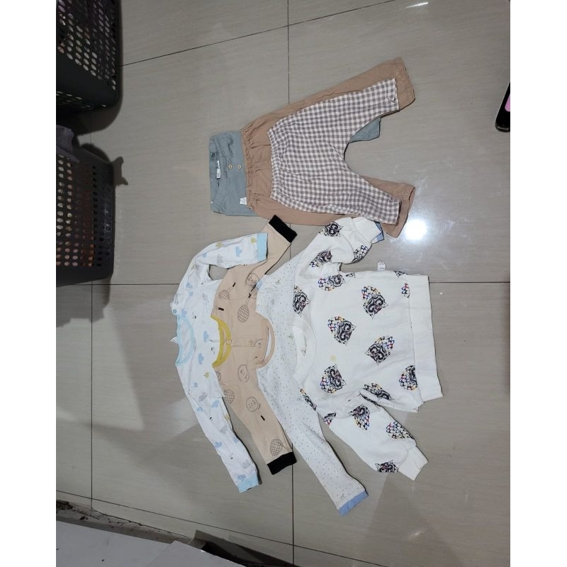 PAKETAN baju anak PL korea bulanan sd 1thn