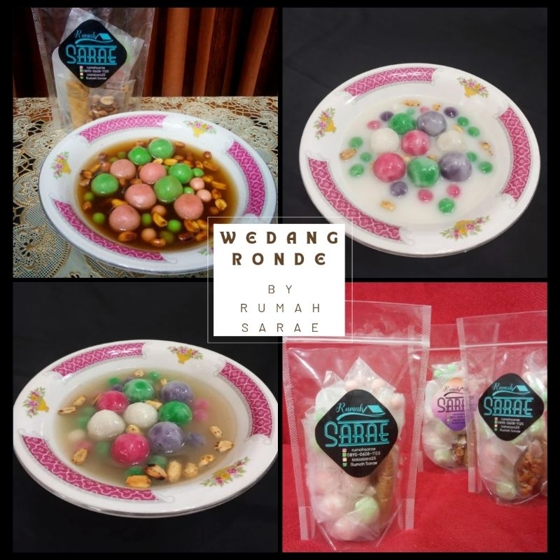 

PAKET CAMPUR Wedang Ronde 3 Rasa isi 6 pax - Rumah Sarae