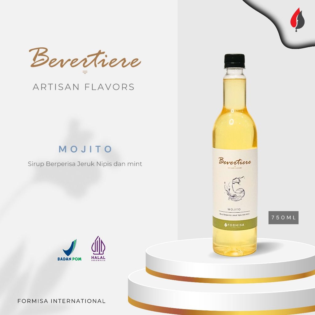 

FORMISA - Bevertiere Mojito Syrup 800ml - Sirup Minuman Rasa Mojito 800ml / FORMISA