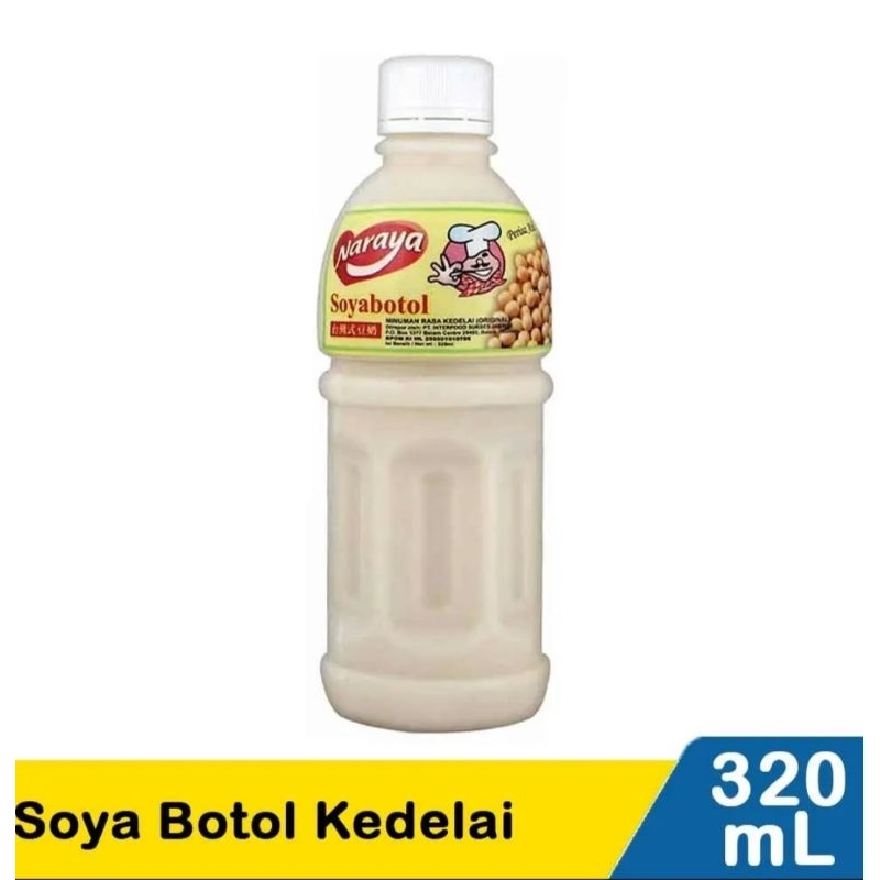 

Naraya Soya Kedelai Botol 320 ml Rasa Original