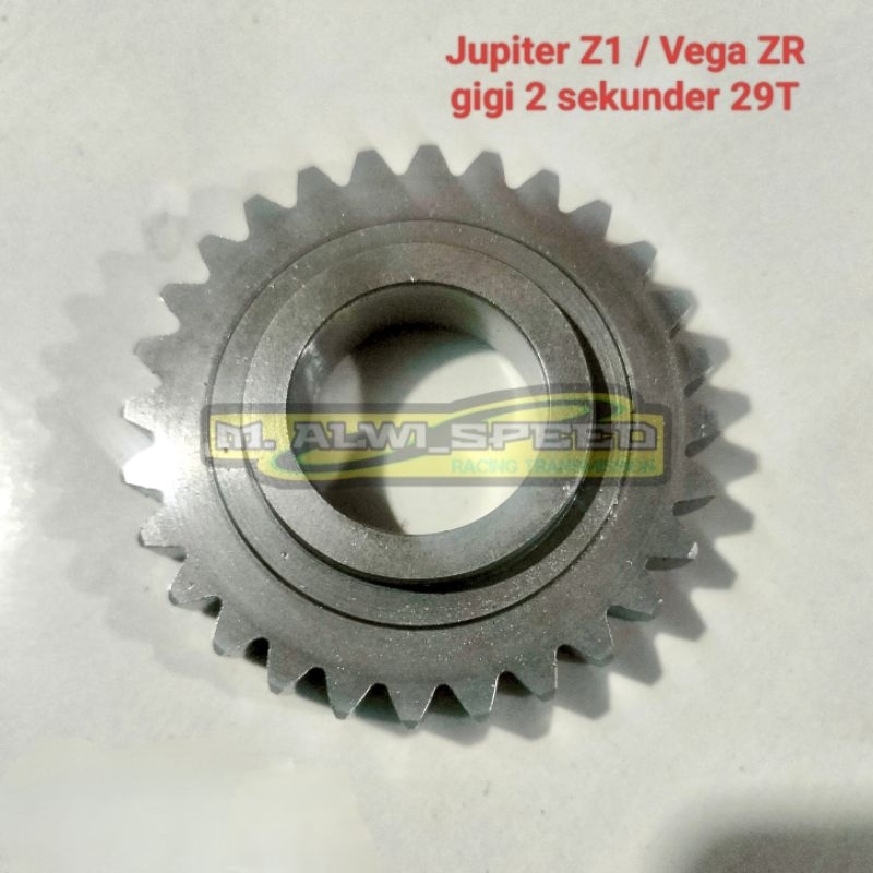 Rasio racing Jupiter Z1 / Vega ZR gigi 2 sekunder 29T lawan std
