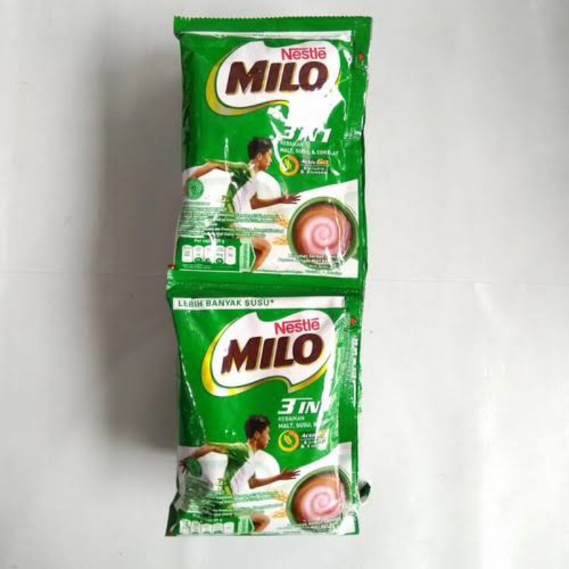 

MILO 3 in 1 SACHET 34 Gr X 10 Pcs