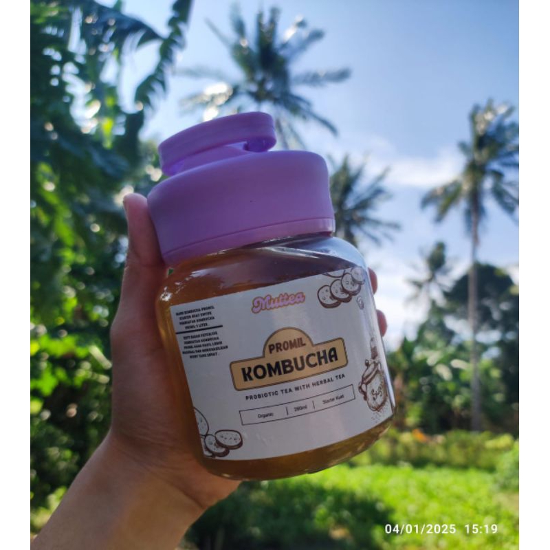 

Starter Kombucha Promil, Starter/Biang Kombucha kuat dari Ramuan Teh Herbal khusus Promil