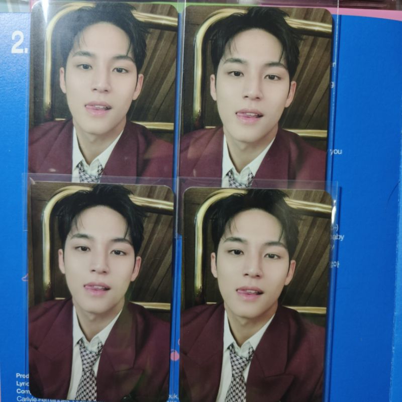 OFFICIAL PHOTOCARD MINGYU MELET RPC SPILL THE FEELS