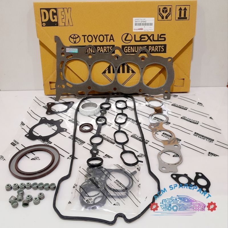 PAKING FULLSET TOYOTA VIOS NEW YARIS LIMO 1.5/1NZ-FE/2NZ-FE GRADE ORIGINAL GARANSI 1 BULAN