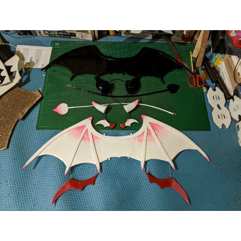 (Pre Order) sayap cosplay, perlengkapan kostum, kostum hallowen, kostum cosplay