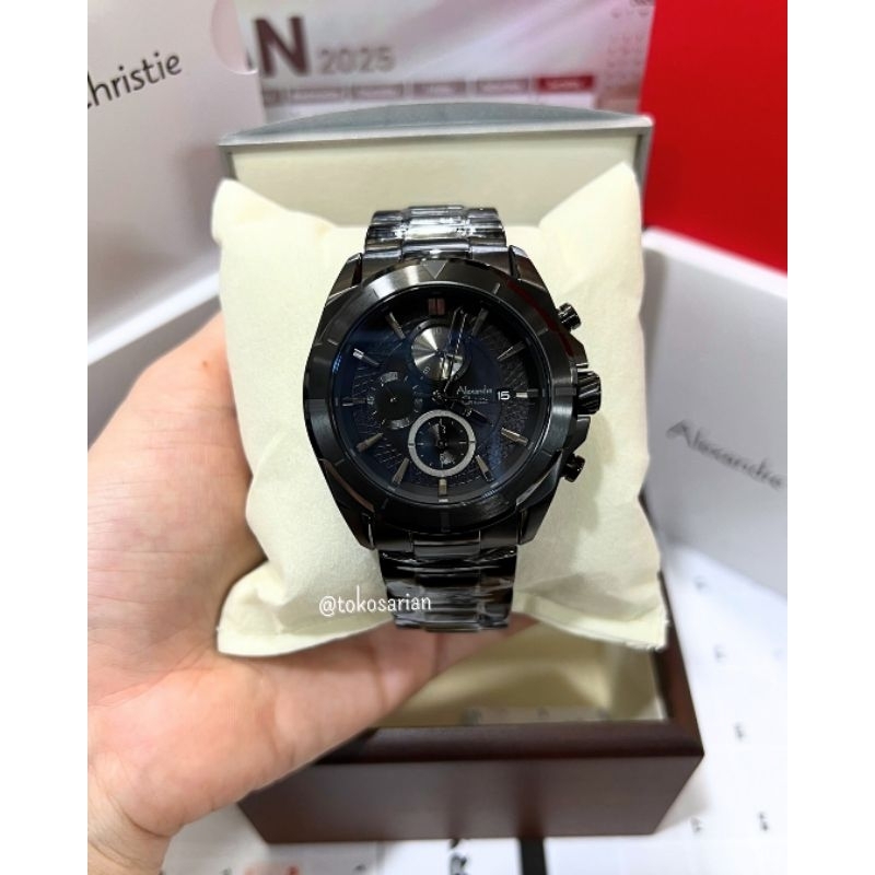 Alexander Christie AC 6596 MC Original Bergaransi Jam Tangan Rantai Sport Pria
