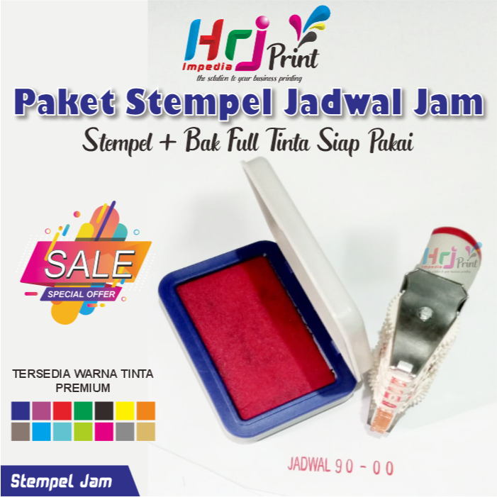 

Stempel Jam | Stempel Jadwal Jam | Stempel Nomor Jam | Stempel Jadwal + Nomor Jam
