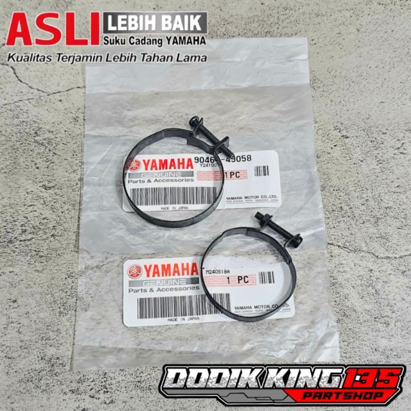 CLAMP KLEM KLEMAN KARBU KARBURATOR RX KING RXK RXS RXR YT ORIGINAL YAMAHA JAPAN | 90460-49058