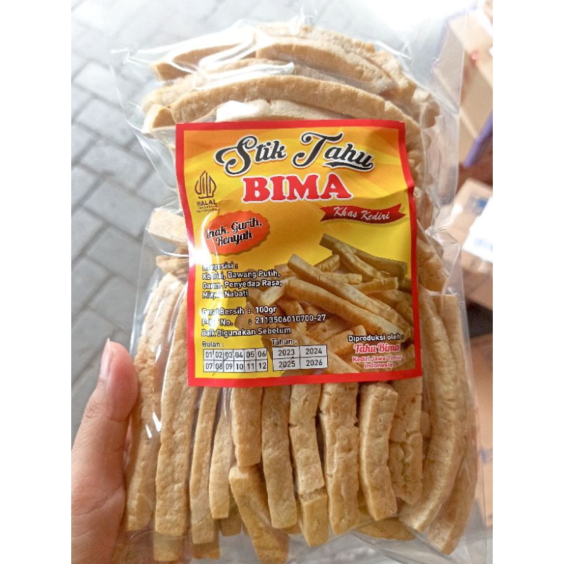 

Stik Tahu BIMA khas Kediri 100gr