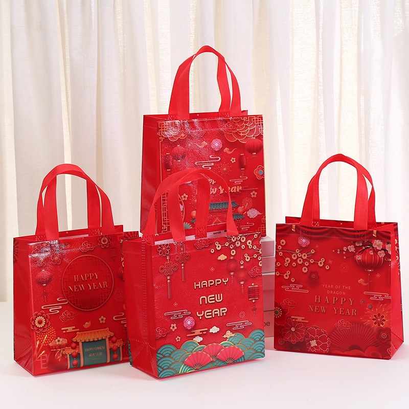 

Satuan- Tas non woven Imlek Chinese New Year/ Tas anti air edisi Imlek