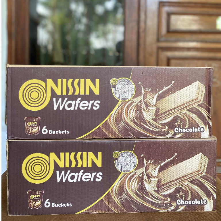 

1Dus Nissin Wafer Kemasan Jar/ Jar ukuran 240gr | Nissin Wafer Timba 240gr EXP Panjang