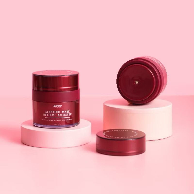 🩶HAVELIA🩶[Siap Kirim 100% Ori Termurah] Daviena Sleeping mask Retinol Booster