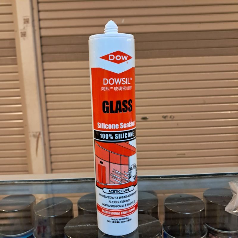 Dowsil Glass silicone sealent 100%