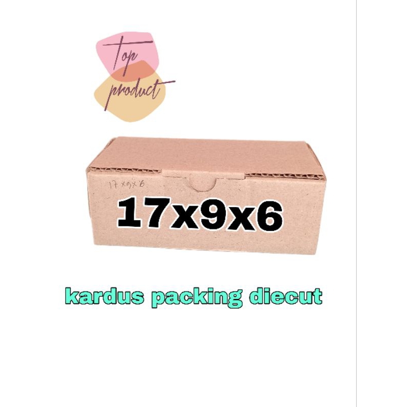 

Kardus Packing Diecut 17x9x6 kardus kecil kardus besar