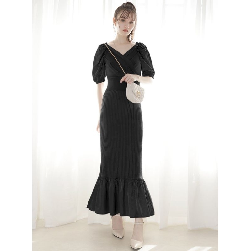 Long Dress Knit GRL (NEW)