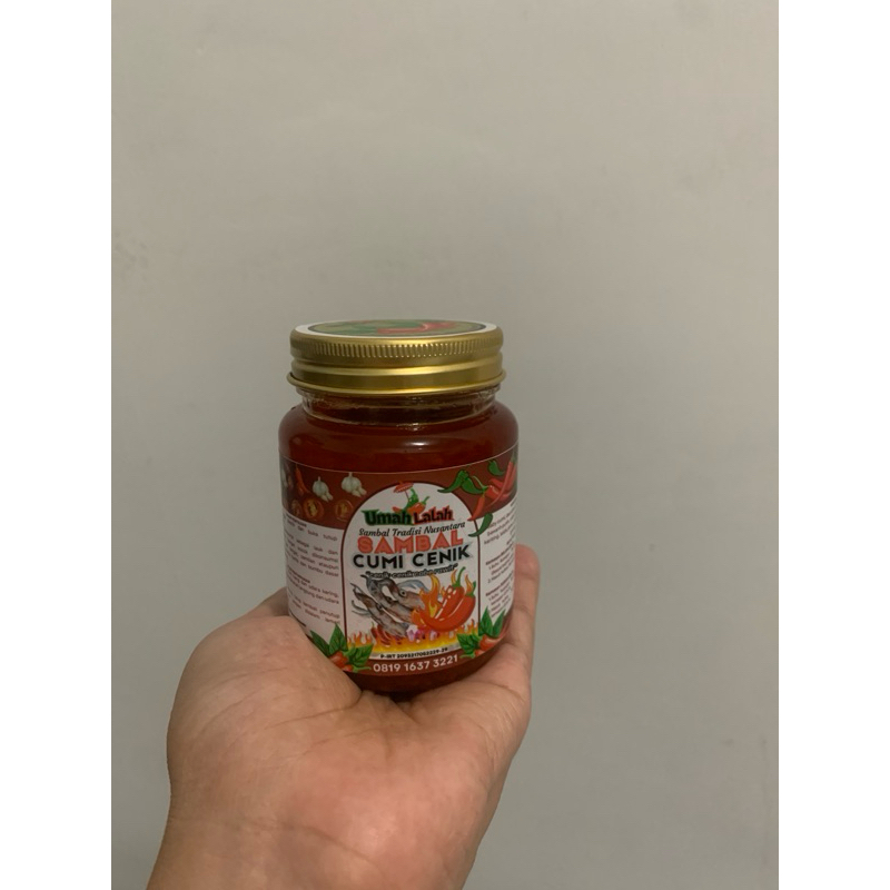 

Sambal Cumi Cenik Umah Lalah