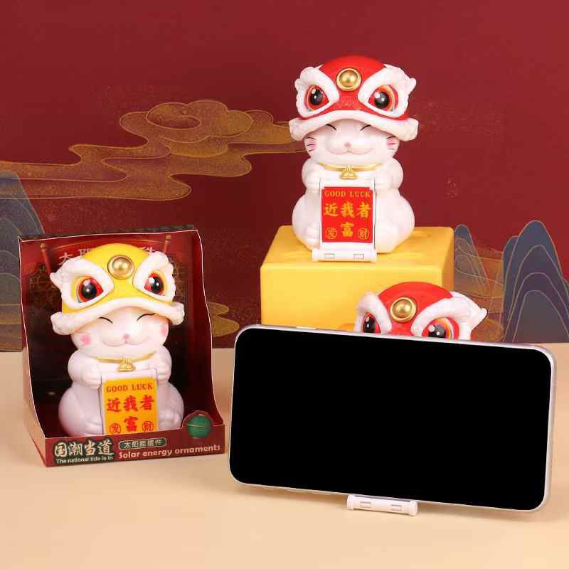 maneki neko / barongsai neko