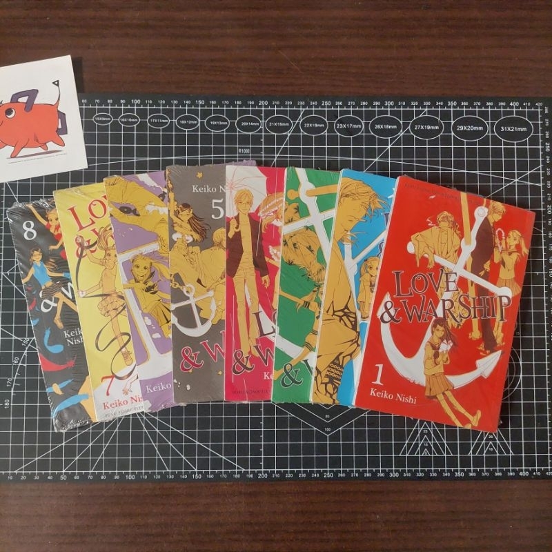 (Original, Segel) Komik Love & Warship vol 1 2 3 4 5 6 7 8 Set Tamat - Keiko Nishi