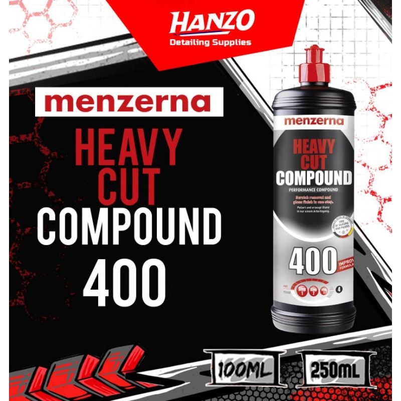 Menzerna Heavy Cut Compound 400 100ml 250ml