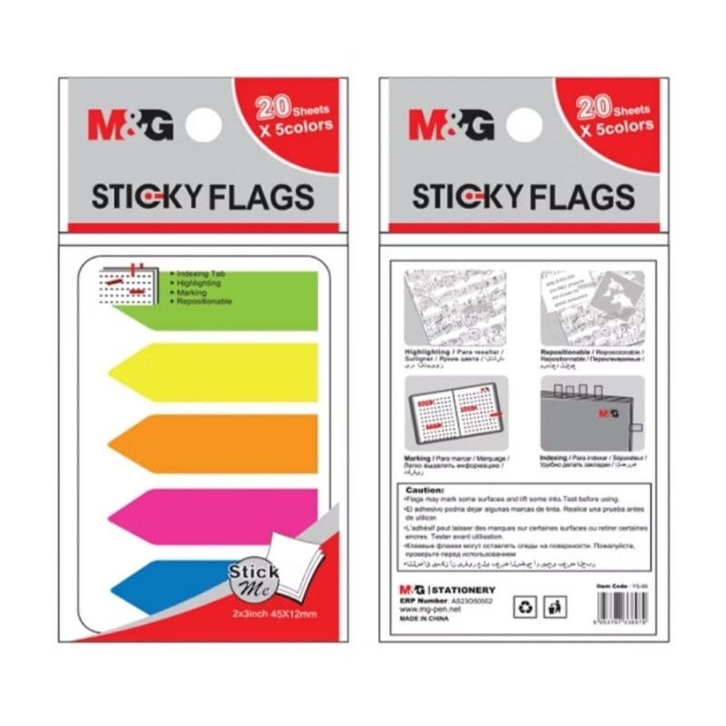 

Index Plastik 5 Warna M&G AS23O50602 YS-99 Sticky Flags