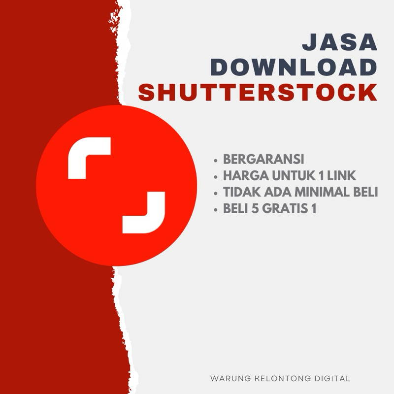 JASA DOWNLOAD SHUTTERSTOCK PREMIUM - HARGA UNTUK 1 FILE