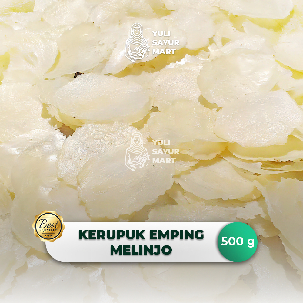 

Kerupuk Emping Melinjo 500g - Yuli Sayur Mart