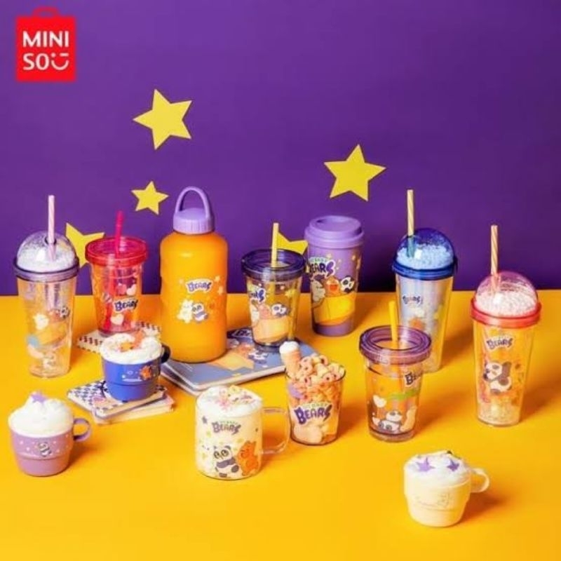MINISO X WE BABY BEARS TUMBLR, LUNCHBAG