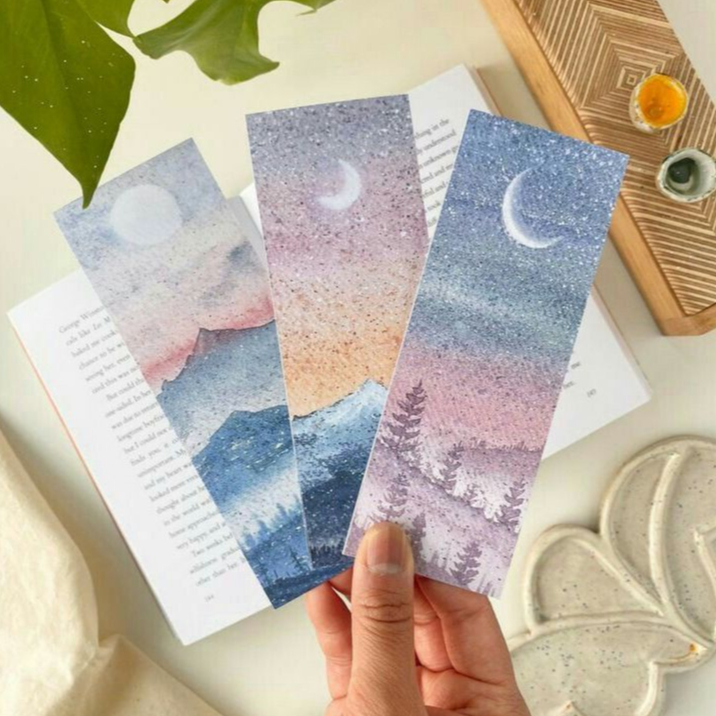 

Pembatas Buku Bookmark Aesthetic Motivasi 10pcs - Penanda Kertas Glossy