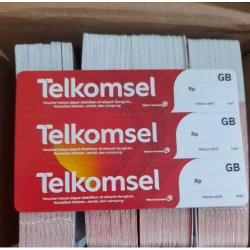 Telkomsel Voucher kosong area sulawesi/voucher kosong/voucher murah