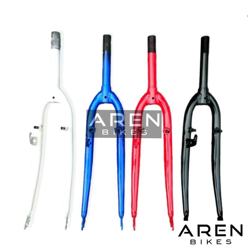 FORK SEPEDA CITY BIKE POLYGON SIERRA PHOENIX UNITED CTB JAGANG POROK STANDAR 25.4 INSERT 22.2 BAN 26