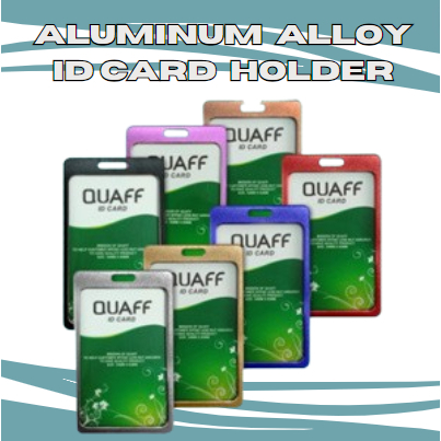 

Tempat Kartu ID Vertikal Paduan Aluminium/Tempat Pameran Pemegang Kad (HARGA UNTUK 1 PCS) Aluminium Alloy ID Card Holder LCX3 Atm Ukuran 86x54mm