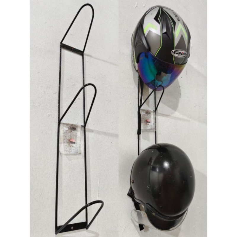 RAK GANTUNG HELM 3 SUSUN/RAK SUSUN HELM