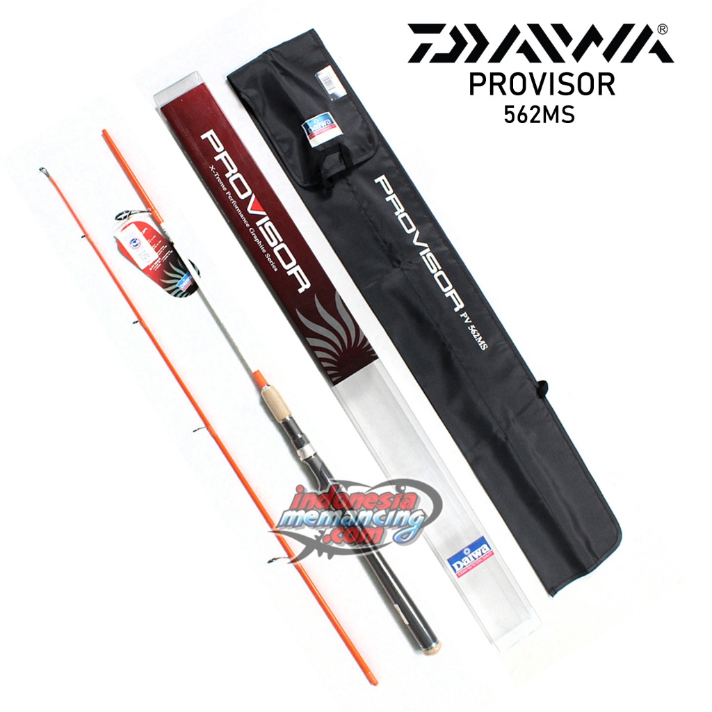 Joran DAIWA PROVISOR | Ring Fuji | 168 183cm | 8-15lb | Spinning | Kolam Empang | Bergaransi~IMStore