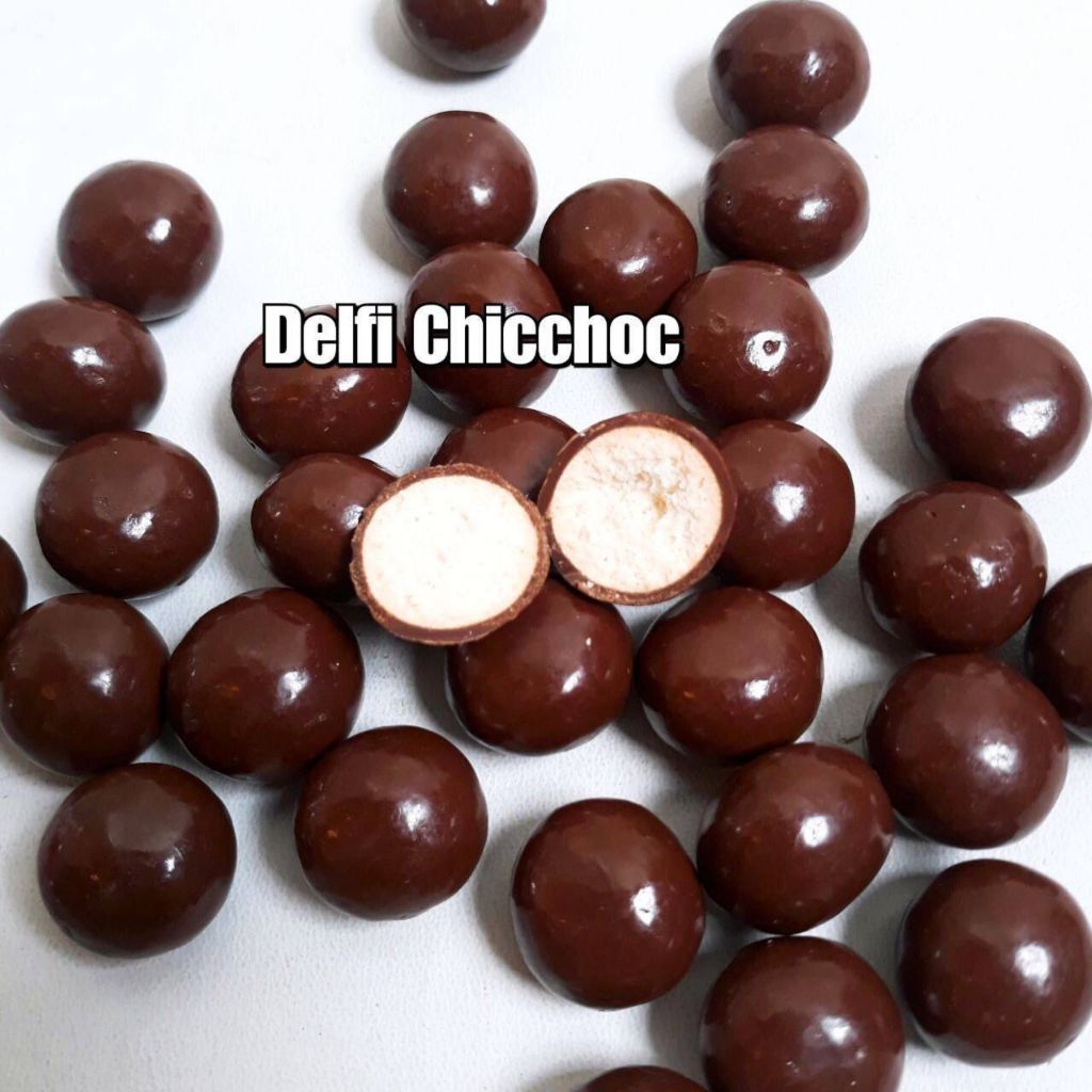 

COKLAT DELFI CHICCHOC KEMASAN 500gr/COKLAT LEBARAN/COKLAT KILOAN