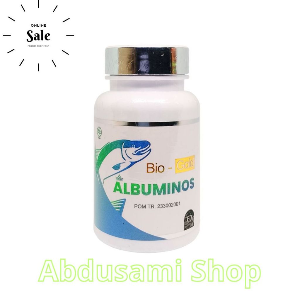 KAPSUL ALBUMINOS Ekstrak Ikan Gabus Albumin ASLI BIO GOLD
