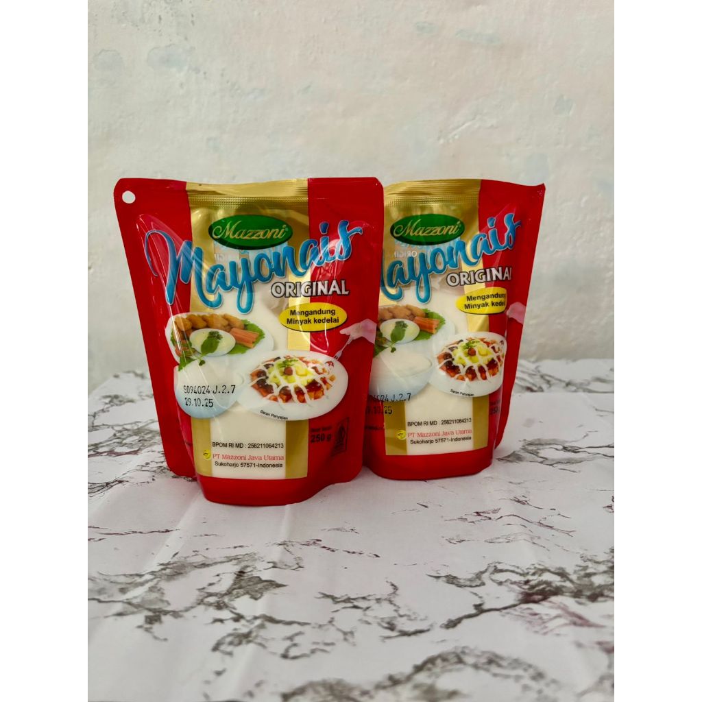 

Mazzoni Mayonais Original Kemasan 250gram