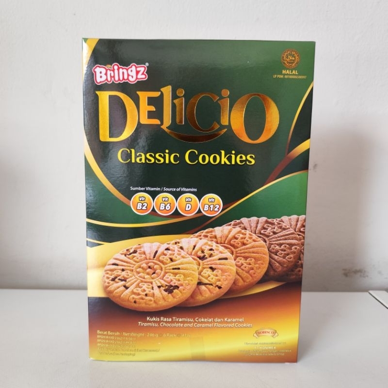 

Delicio Classic Cookies/biskuit