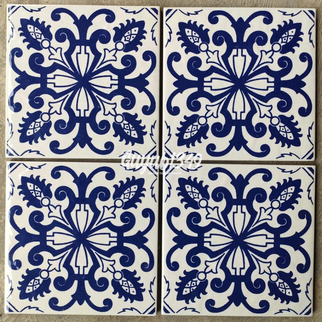 Keramik Merek Kuda Laut Mass Type Rectura 60P051 Uk. 15x15 Cm - Keramik Dinding Dapur Keramik Kitche