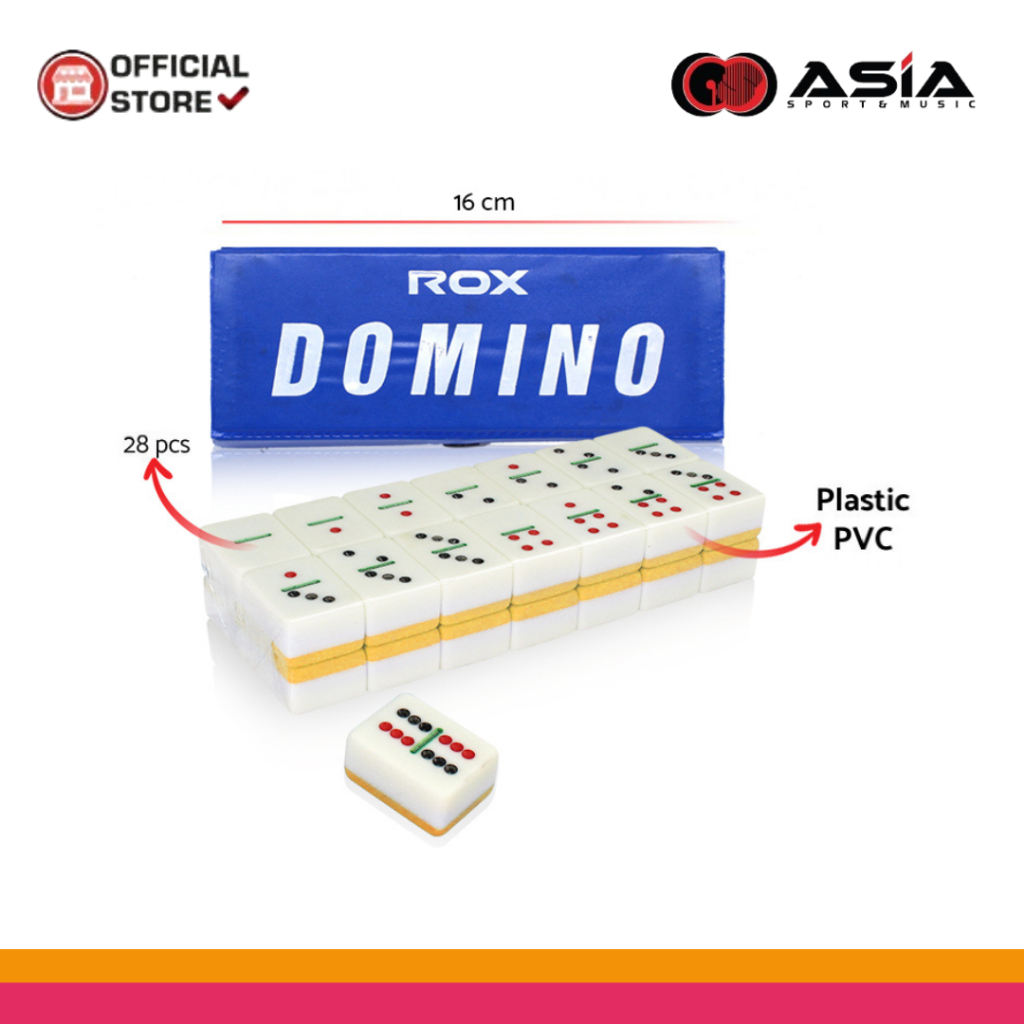 Domino Mainan Batu Rox | Games  | Domino Thick OSA DM-5212 + Box