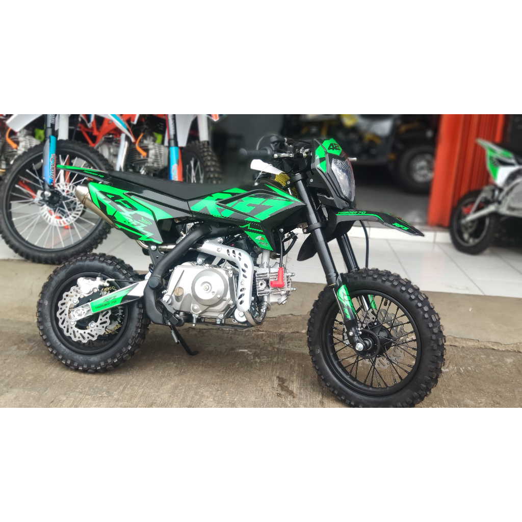 Motor Mini Trail RFZ 70ccC Ring 12/10 Mesin 4Tak
