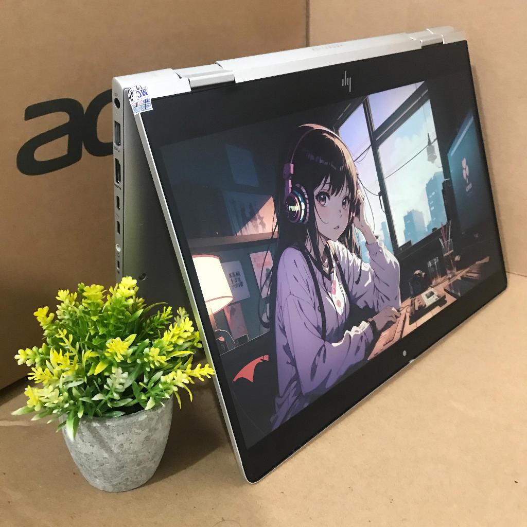 LAPTOP TOUCHSCREEN HP ELITEBOOK X360 CORE I5-8th 16/256GB LAYAR 14"INCH-FHD SECOND GARANSI