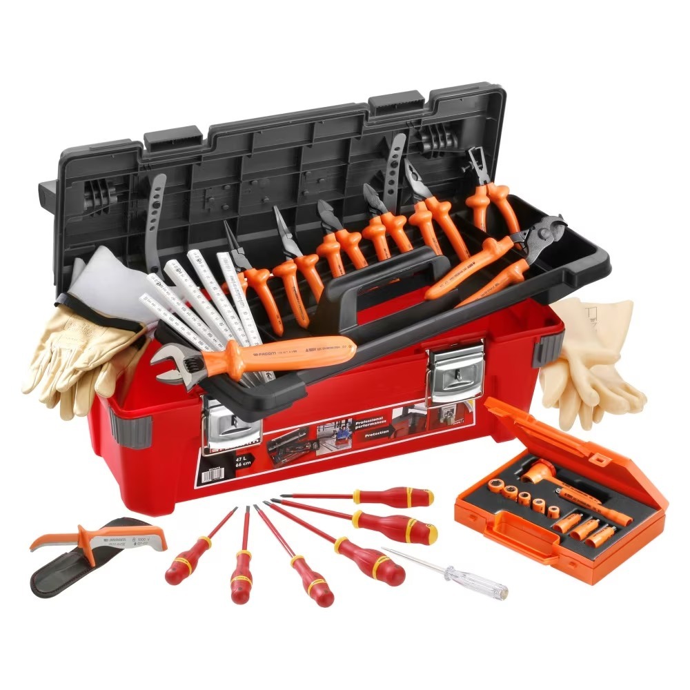 FACOM Insulated Tool Set 2185C.VSE 524x320x214mm 1set