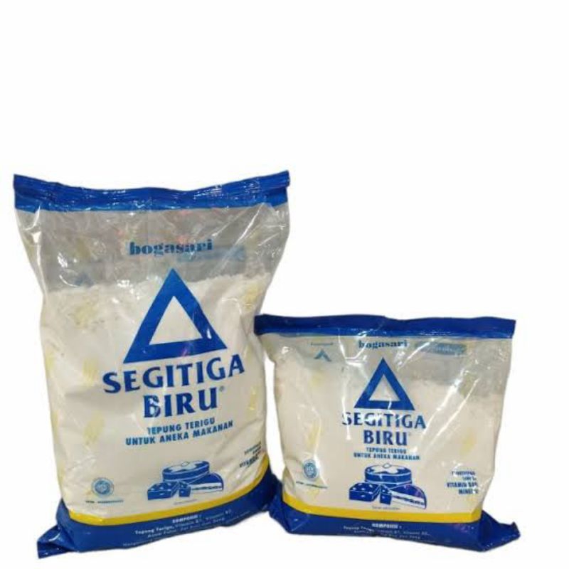 

ready TEPUNG TERIGU SEGITIGA BIRU 1Kg / 500 Gr
