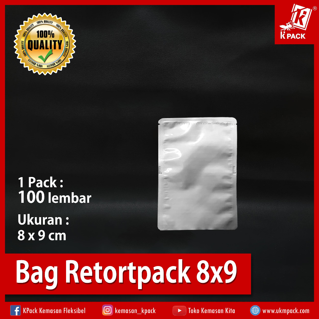 Bag Retortpack KPack 8x9