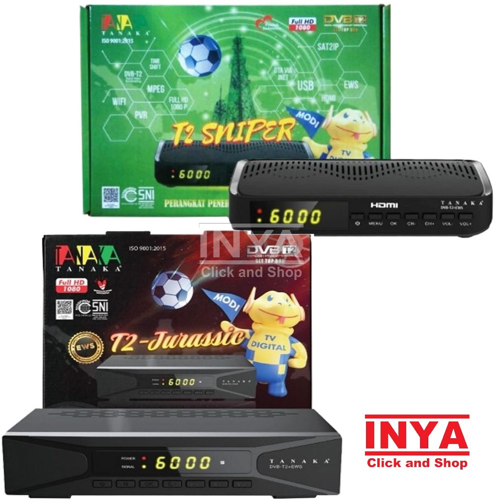 Set Top Box STB TV Digital Tanaka T2 - Receiver