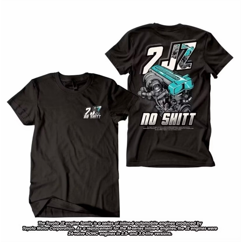 Kaos Mobil Mesin 2JZ Kaos Otomotif