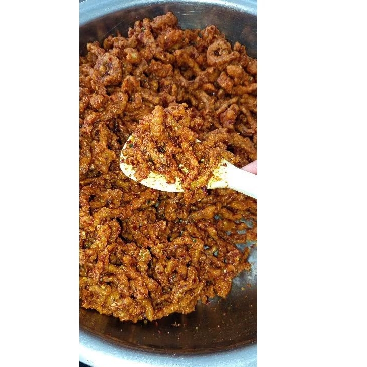 

GROSIR USUS CRISPY PEDAS DAUN JERUK 50GRAM - 500GR
