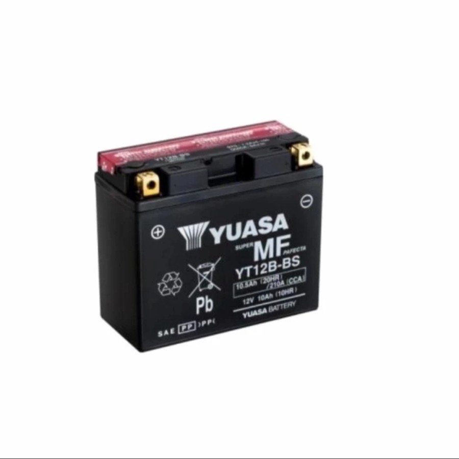 accu Yuasa YT12B-BS untuk motor ducati