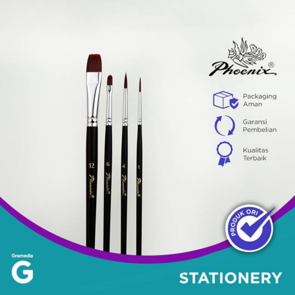 

Gramedia Surabaya - PHOENIX KUAS 6610AS FLAT 12